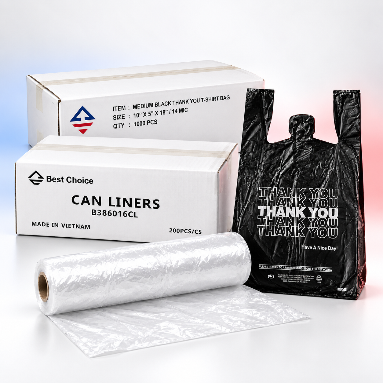Apollo bags and trash can liners