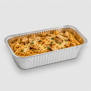 [100ct] 1/3 size aluminum foil pans