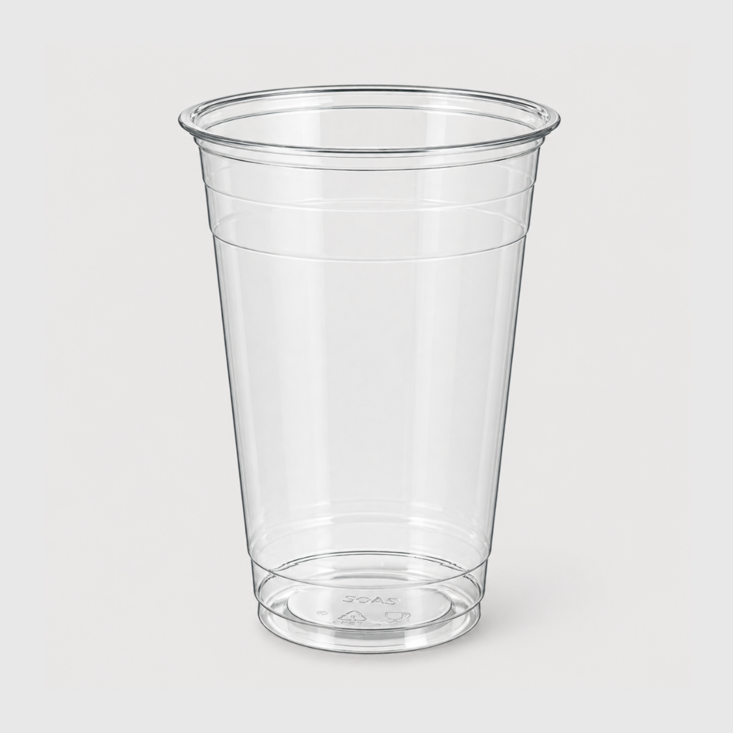 clear pet cups 98mm 12–24 oz – disposable cold drink cups, 600 count case (50 x 12) clear pet cups 98mm 12–24 oz – disposable cold drink cups, 600 count case (50 x 12)