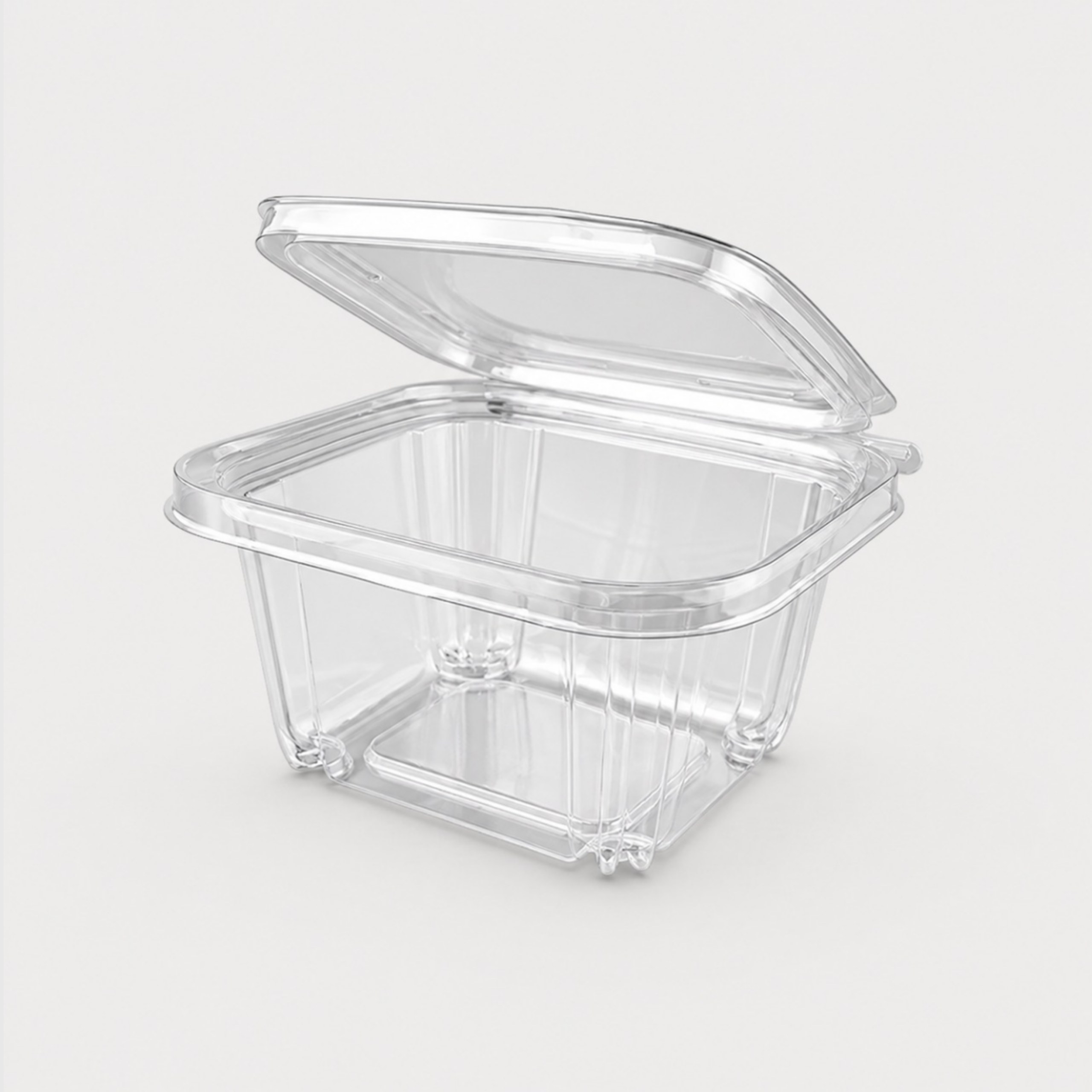 clear 24 oz anti fog tamper evident hinged containers – disposable food storage clamshells, 200 count case clear 24 oz anti fog tamper evident hinged containers – disposable food storage clamshells, 200 count case
