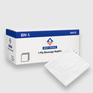[4,000ct] white beverage napkins 1/4 fold
