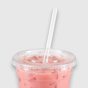 [5,000ct] 7.75" clear jumbo straws