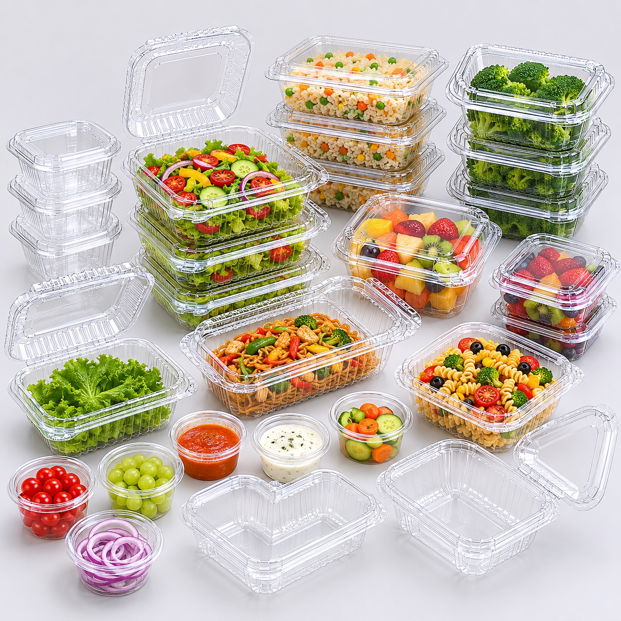 Apollo hinged containers