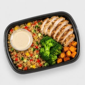 [150ct] black 24 oz rectangular containers