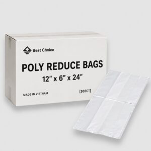 [300ct] 12" x 6" x 24" poly produce bags