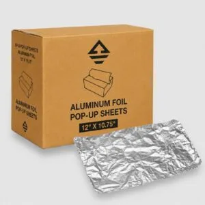 aluminum foil pop up sheets12 x 10.75 with box 300x300