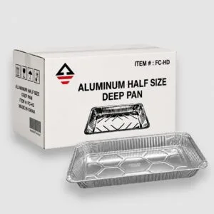 aluminum half size deep pan with box 300x300