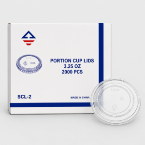 Portion cup lids