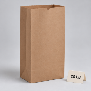20 lb kraft paper bag mockup 3