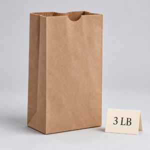 3 lb kraft paper sos bag 3