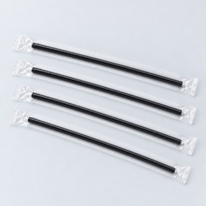 7 inch individually wrapped black coffee stirrers 4