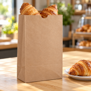 brown kraft bag with croissants 4
