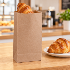 kraft bakery bag with croissants 4