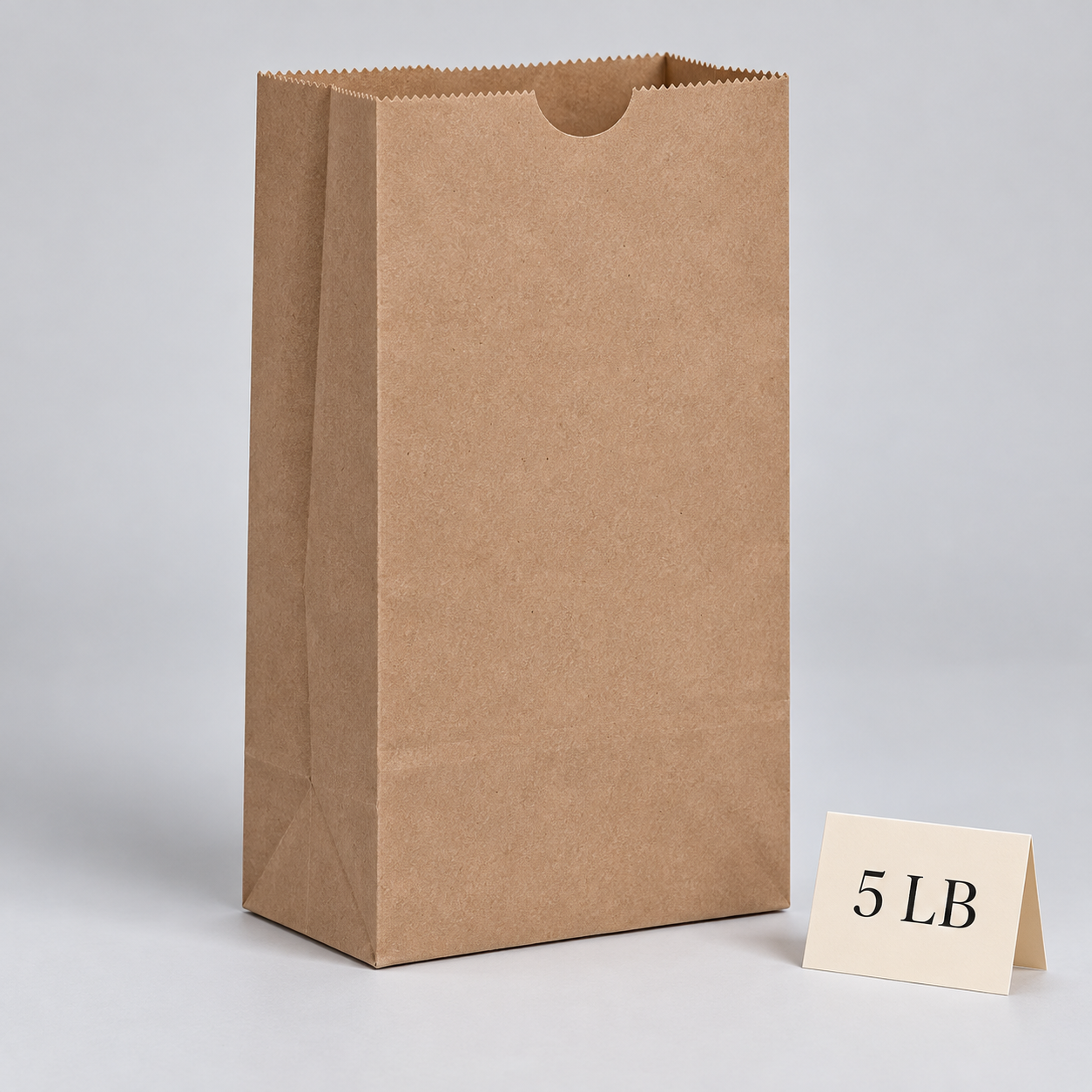 upright 5 lb kraft sos bag 3 upright 5 lb kraft sos bag 3